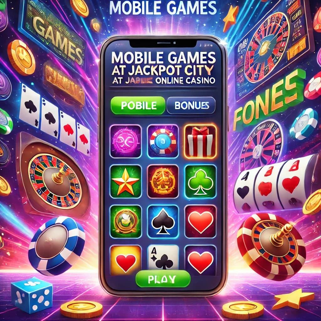 Mobile Games at JackpotCity Online Casino