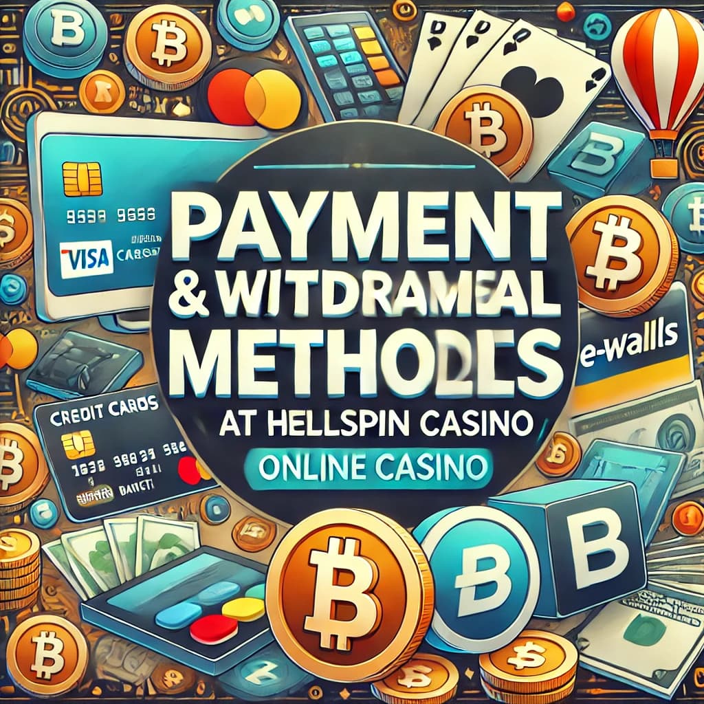 Payment and Withdrawal Methods at Hellspin Online Casino